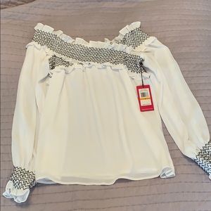 Vince Camuto off the shoulder blouse